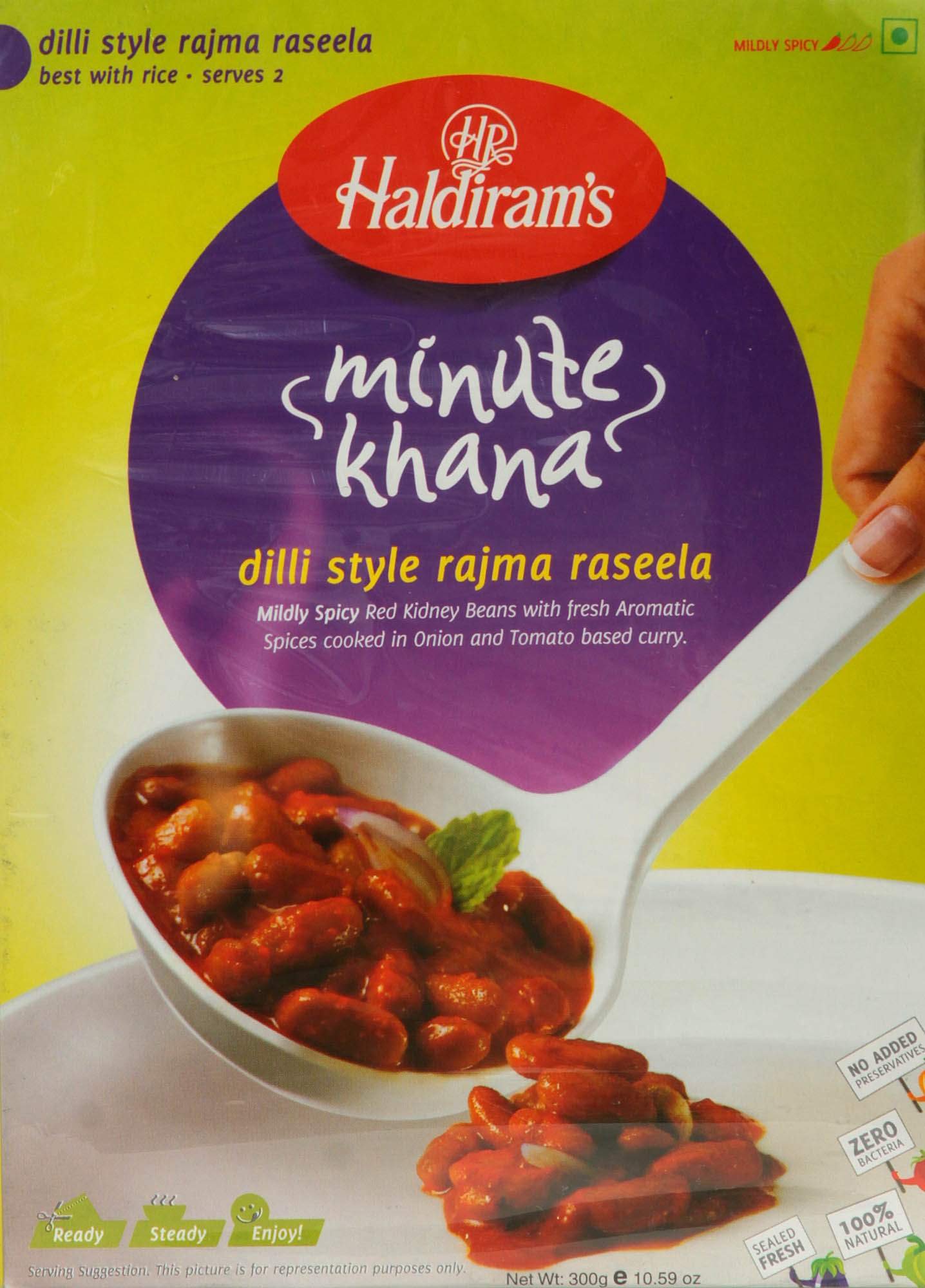 Haldiram's 5 Minute Food - Dilli Style Rajma Raseela - book cover