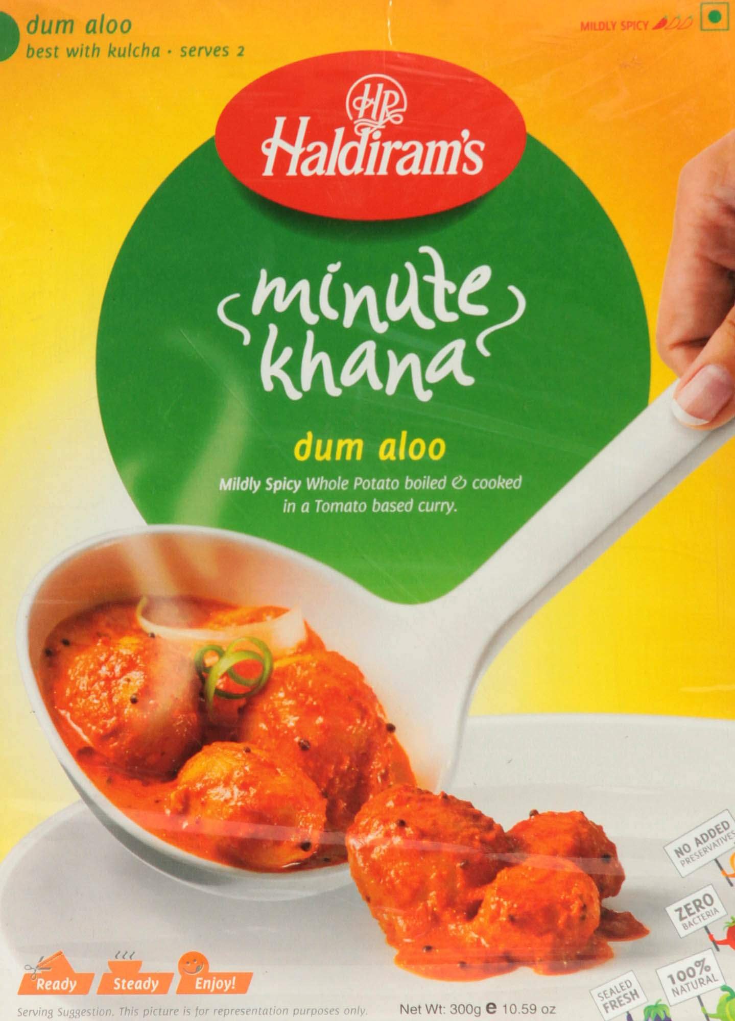Haldiram's 5 Minute Food - Dum Aloo - book cover