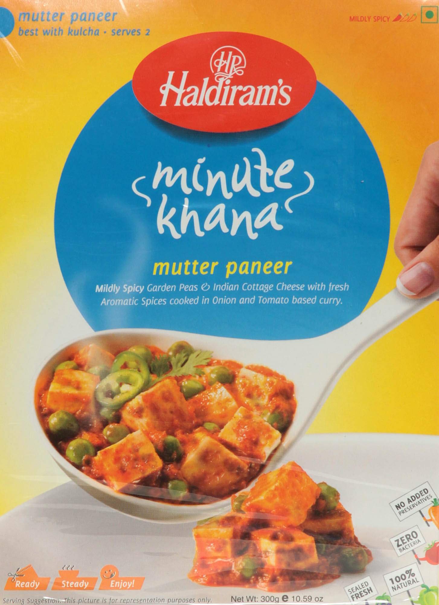 Haldiram's 5 Minute Food - Mutter Paneer - book cover