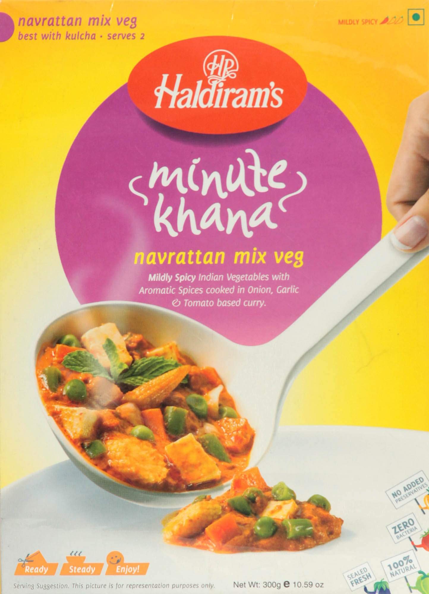 Haldiram's 5 Minute Food - Navrattan Mix Veg - book cover