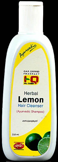 Herbal Lemon Hair Cleanser (Ayurvedic Shampoo) Anti-Dandruff - book cover