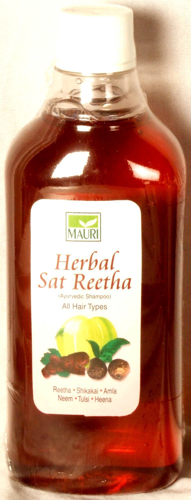 Herbal Sat Reetha (Ayurvedic Shampoo All Hair Types) (Reetha, Shikakai, Amla, Neem, Tulsi, Heena) - book cover