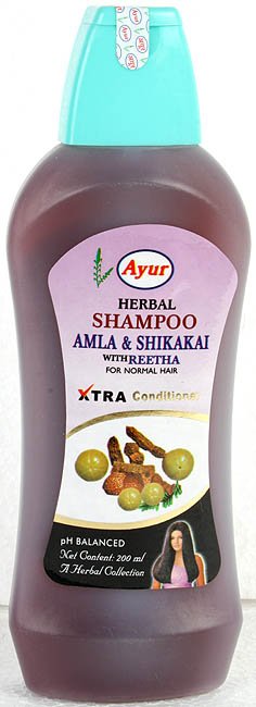 Herbal Shampoo Amla & Shikakai with Reetha (For Normal Hair) - book cover