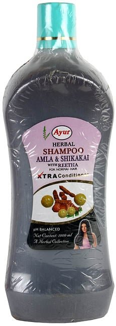 Herbal Shampoo Amla & Shikakai with Reetha (For Normal Hair) - book cover