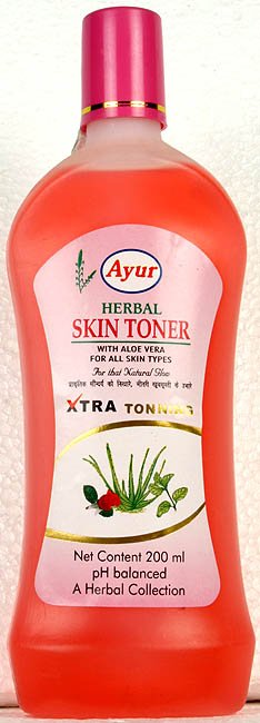 Herbal Skin Toner (With Aloe Vera for All Skin Types) - book cover