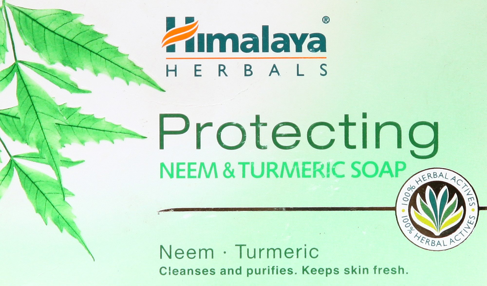 Himalaya Herbals Protecting Neem & Turmeric Soap - book cover