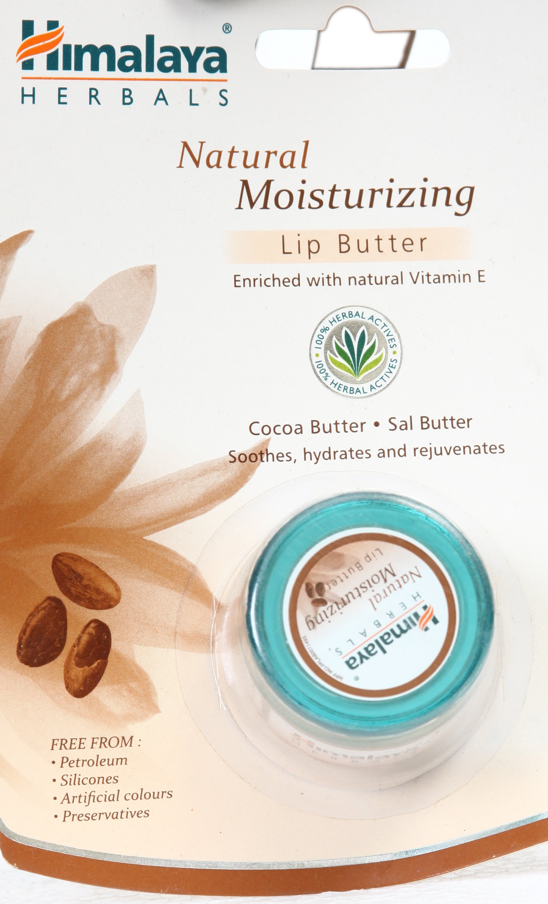 Himalaya Natural Moisturizing Lip Butter - book cover