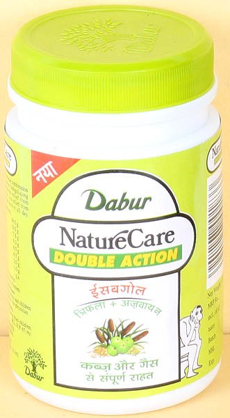 Isabgol - Trifala+Ajwain - Nature Care Double Action (Complete Relief from Constipation and Gass) - book cover
