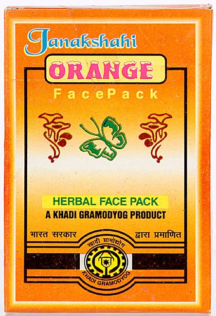 Janakshahi Orange Face Pack (Herbal Face Pck- A Khadi Gramodyog Product) - book cover