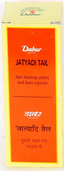 Jatyadi Tail (Oil for Non Healing Ulcers and Burn Injuries) - book cover