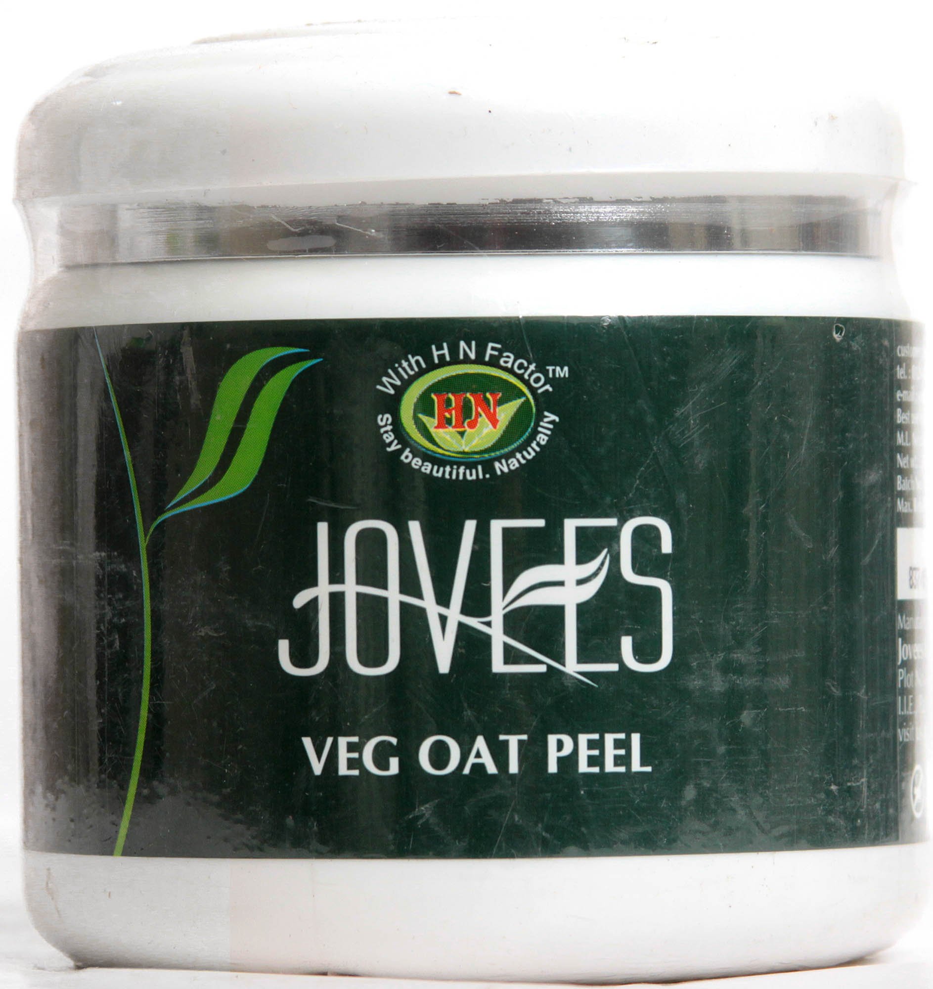 Jovees Veg Oat Peel - book cover