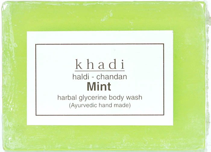 Khadi Haldi-Chandan Mint Herbal Glycerine Body Wash (Ayurvedic Hand Made) (Price Per Pair) - book cover