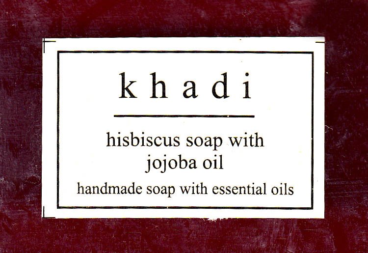 Khadi Hisbiscus Soap With Jojoba Oil - book cover