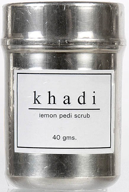 Khadi Lemon Pedi Scrub - book cover