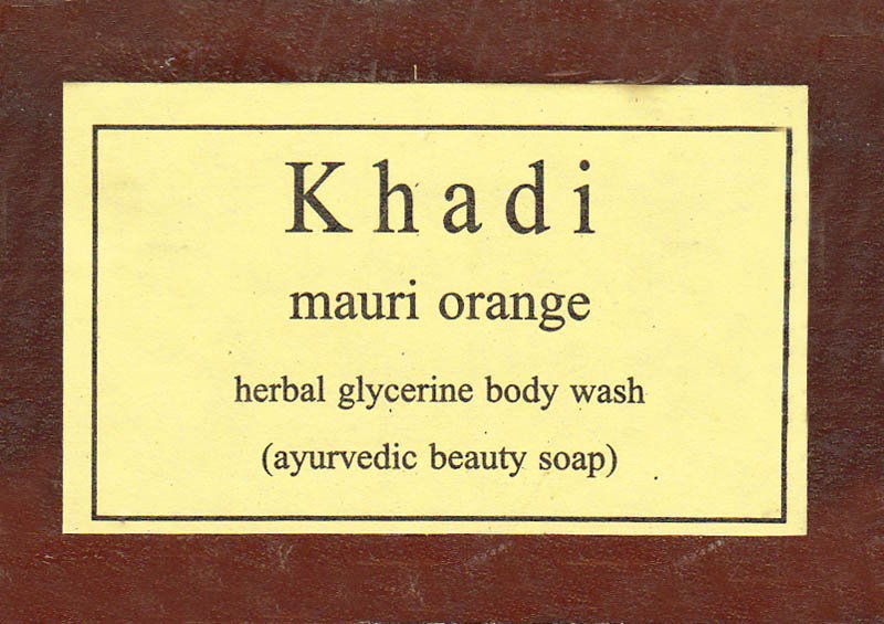 Khadi Mauri Orange - book cover