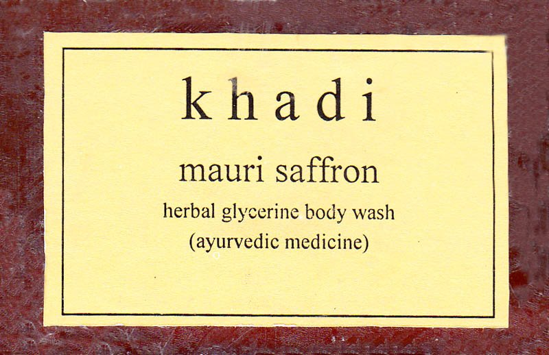 Khadi Mauri Saffron - book cover