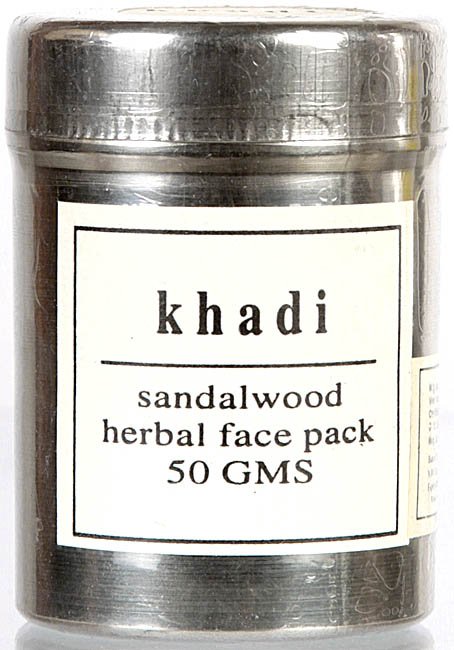 Khadi Sandalwood Herbal Face Pack - book cover