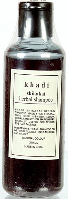 Khadi Shikakai Herbal Shampoo - book cover
