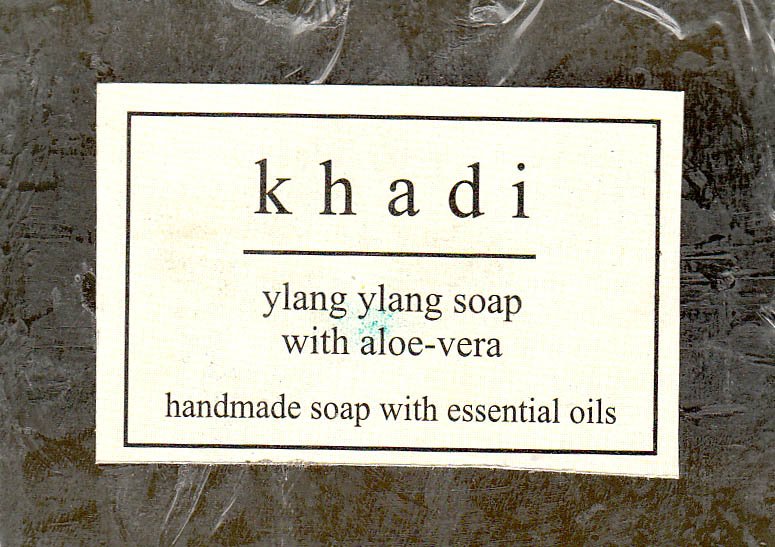 Khadi Ylang Ylang Soap With Aloe Vera - book cover