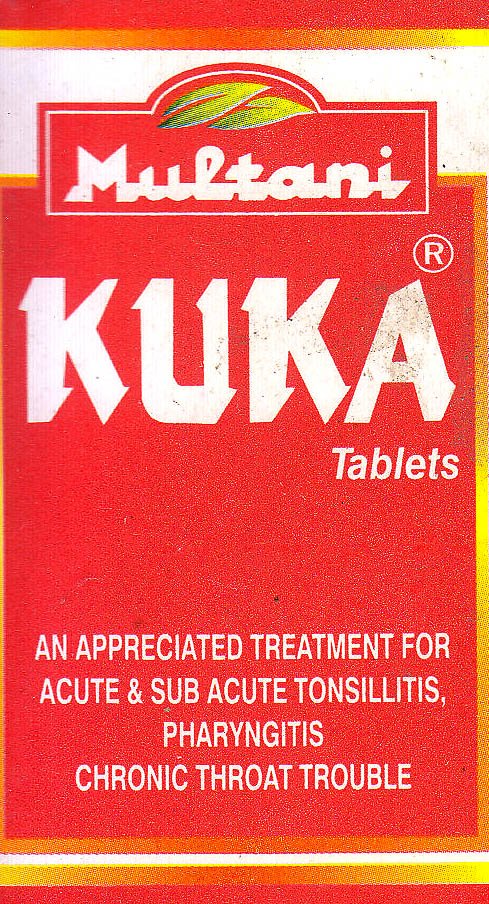 Kuka Tablets: An Appreciated Treatment for Acute & Sub Acute Tonsillits Pharyngitis Chronic Throat Trouble - book cover