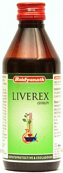Liverex Syrup (Hepatoprotective & Cholagom m,.,gue) - book cover