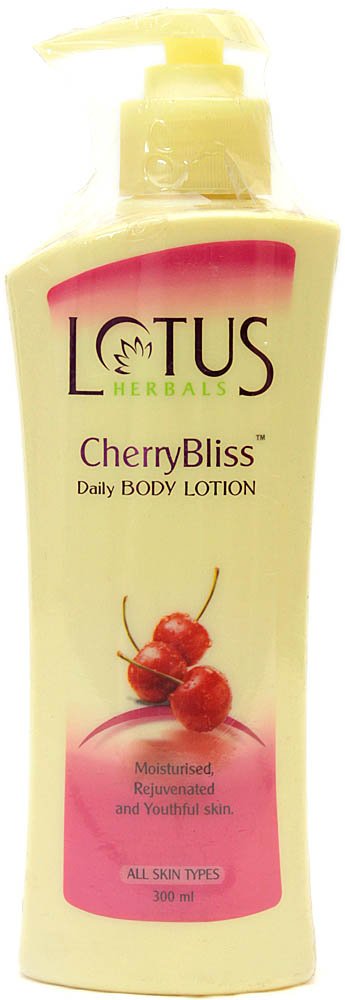 Lotus Herbals Cherry Bliss daily Body Lotion - book cover