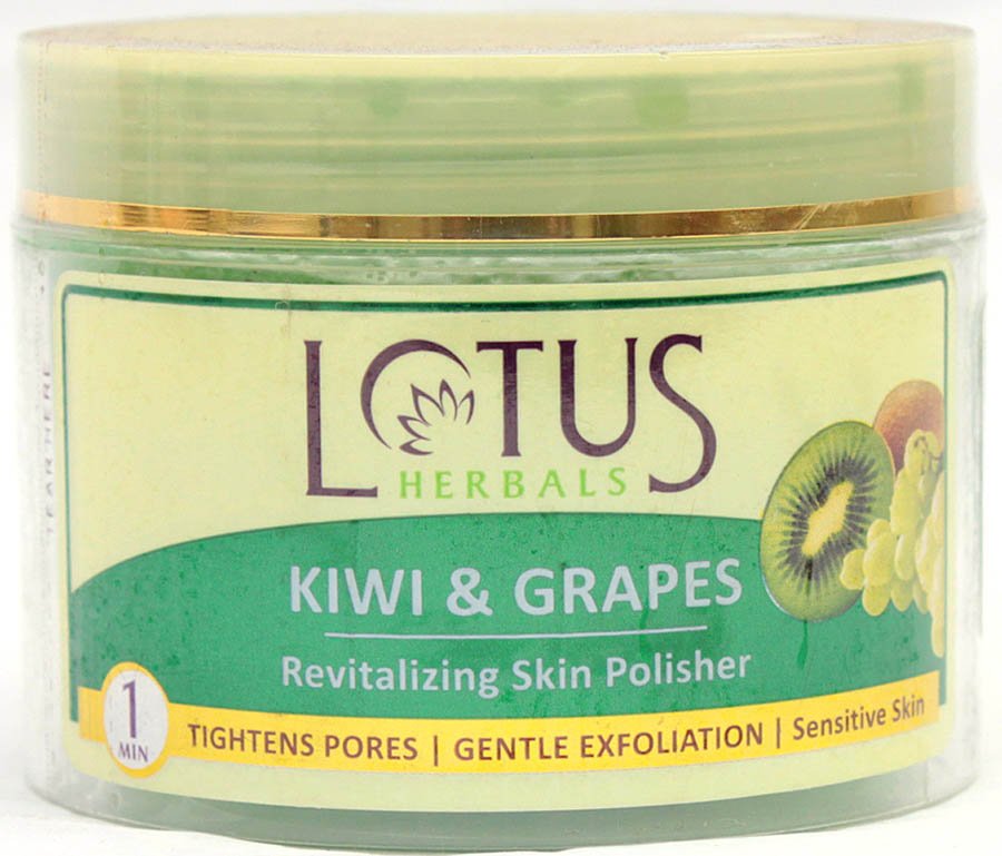 Lotus Herbals Kiwi & Grapes Revitalizing Skin Polisher - book cover