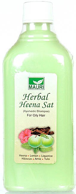 Mauri Herbal Heena Sat (Ayurvedic Shampoo) - book cover