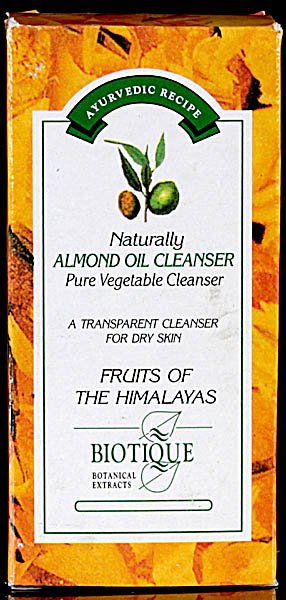 Naturally Almond Oil Cleanser Pure Vegetable Cleanser A Transparent Cleanser For Dry Skin Fruits of The Himalayas - book cover