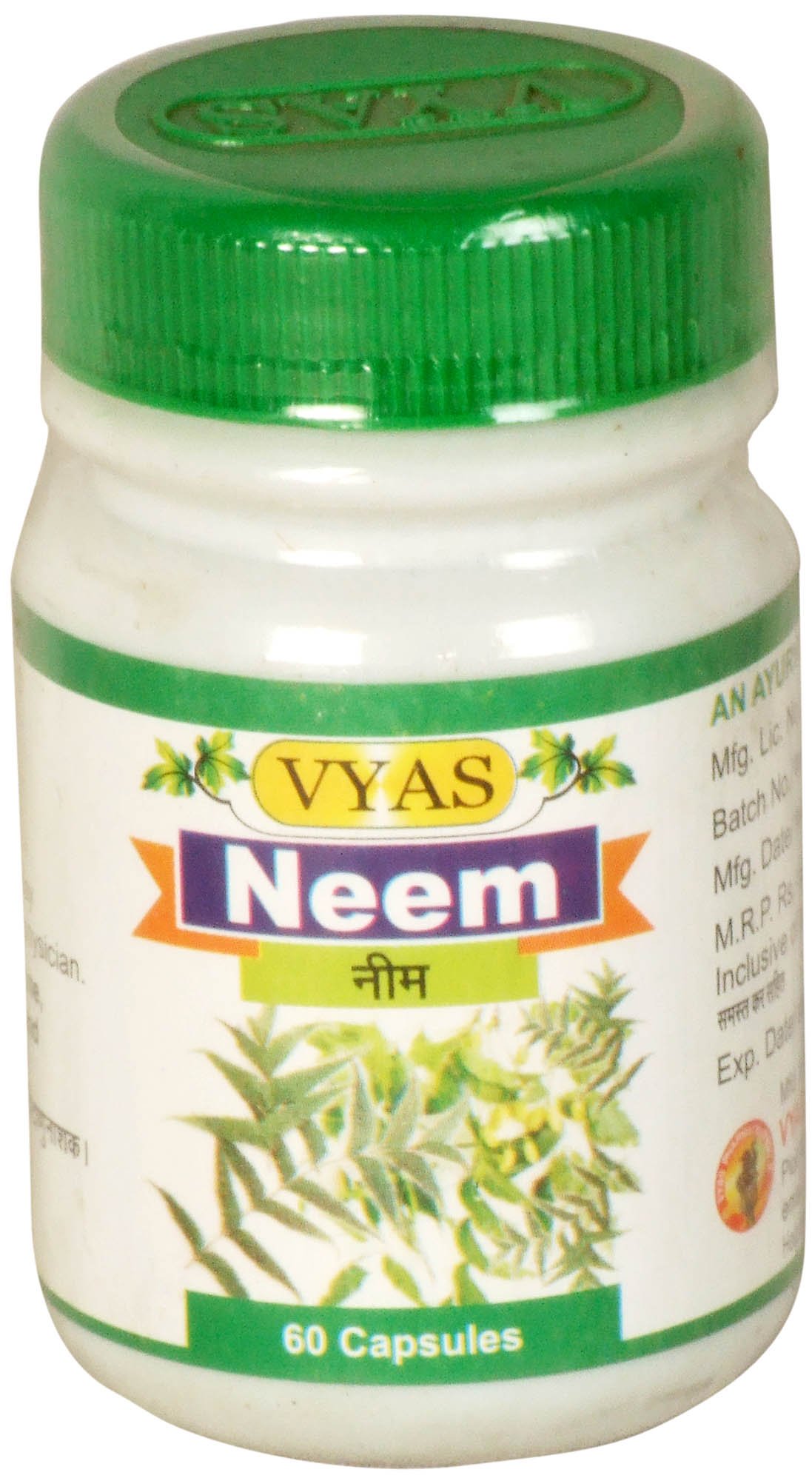 Neem 60 Capsules - book cover