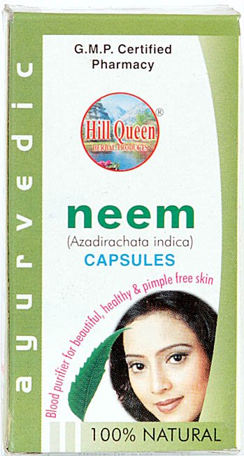 Neem Azadirachata Indica Capsules (Blood Purifier for Beautiful, Healthy & Pimple Free Skin) - book cover