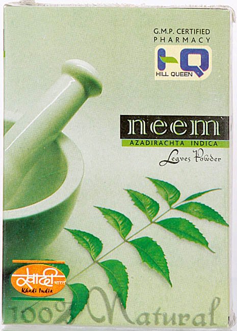 Neem Azadirachta Indica Leaves Powder - book cover