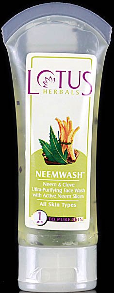 Neemwash (Neem & Clove Utlra-Purifying Face Wash with Active Neem Slices) (All Skin Types) - book cover