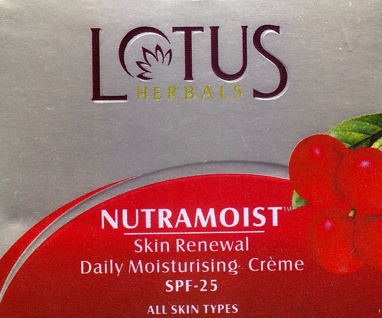 Nutramoist Skin Renewal Daily Moisturising Crème - book cover