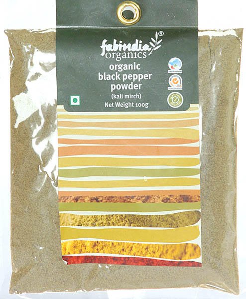 Organic Black Pepper Powder (Kali Mirch) - book cover