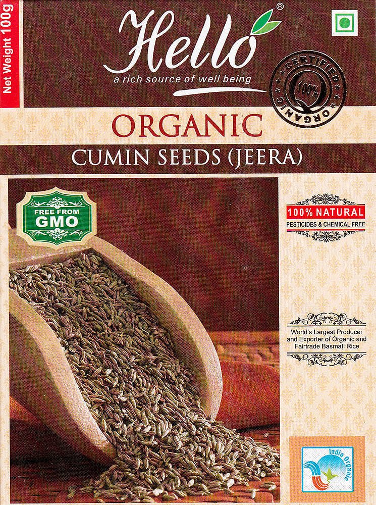 Organic Cumin Seeds (Jeera) - book cover