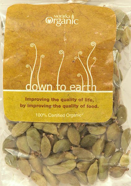 Organic Green Cardamom Whole - book cover