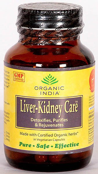 Organic India Liver-Kidney Care (Detoxifies, Purifies & Rejuvenates) - book cover
