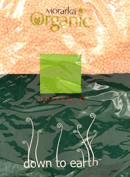 Organic Masoor Dal Malka - book cover