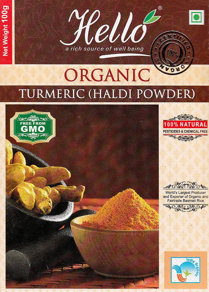 Organic Turmeric (Haldi Powder) - book cover