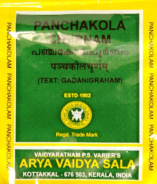 Panchakola Churnam - book cover