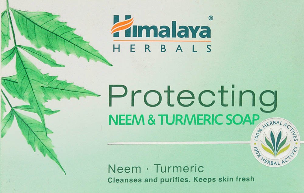 Protecting Neem & Turmeric Soap (3 Bar 125 gms Each) - book cover