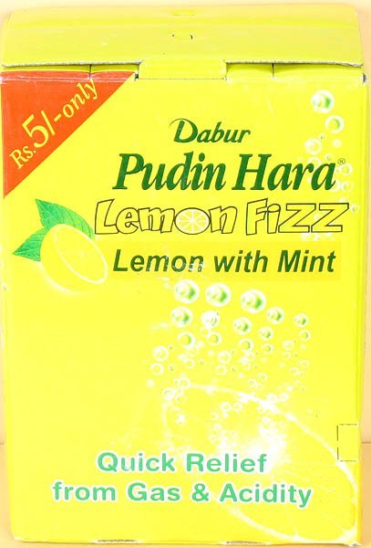 Pudin Hara Lemon Fizz - Lemon with Mint (Quick Relief from Gas & Acidity) - book cover