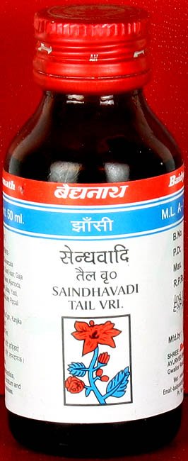 Saindhavadi Tail Vri. (Oil) - book cover