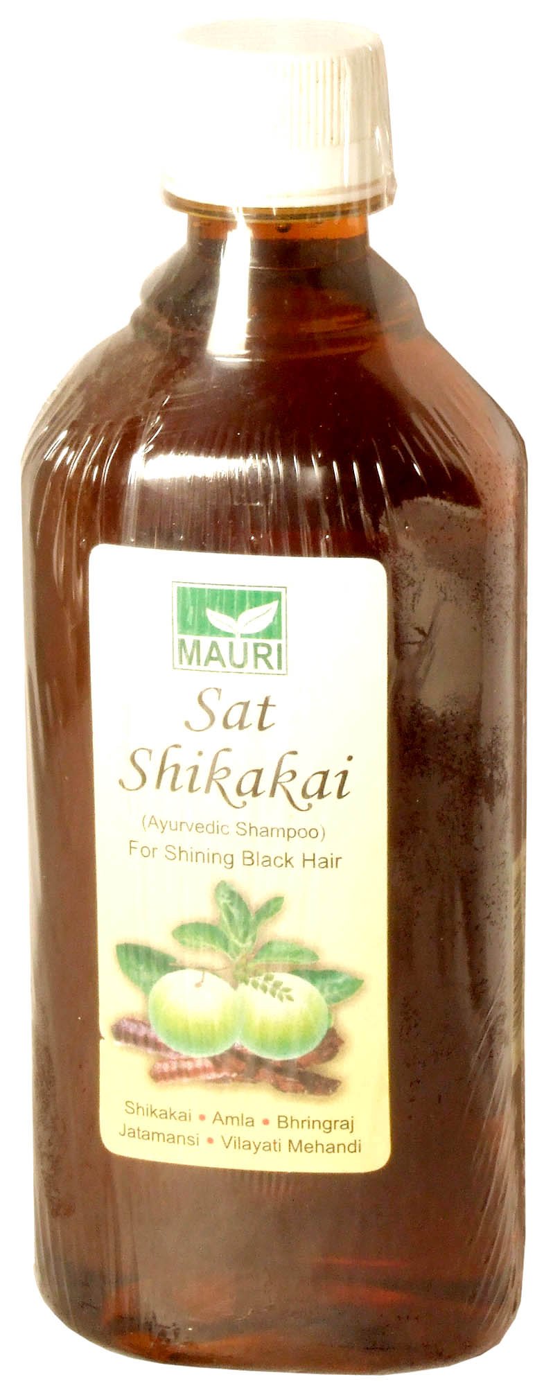 Sat Shikakai (Ayurvedic Shampoo) For Shining Black Hair - book cover