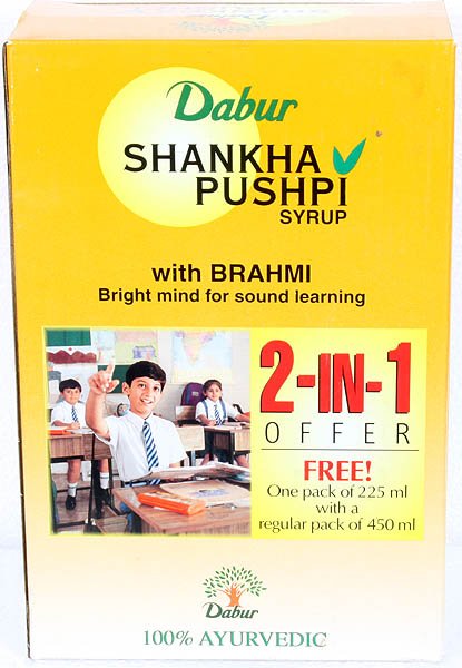 Shankha Pushpi Syrup - With Brahmi (Bright Mind for Sound Learning) - book cover
