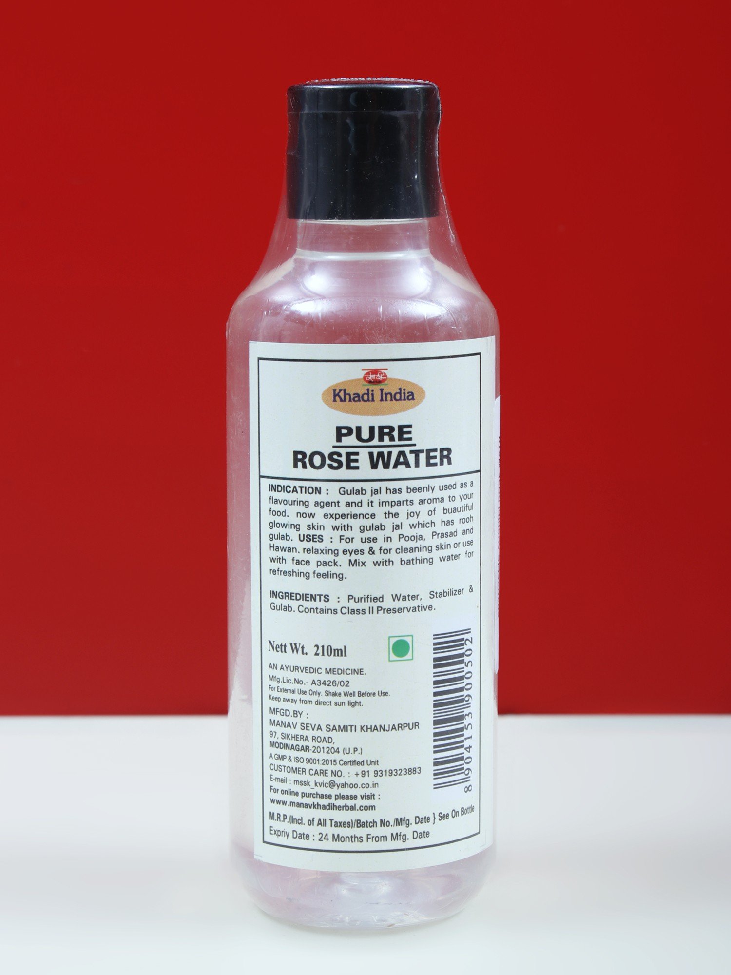 Shanti Gulkari Rose Water Natural & Pure - book cover