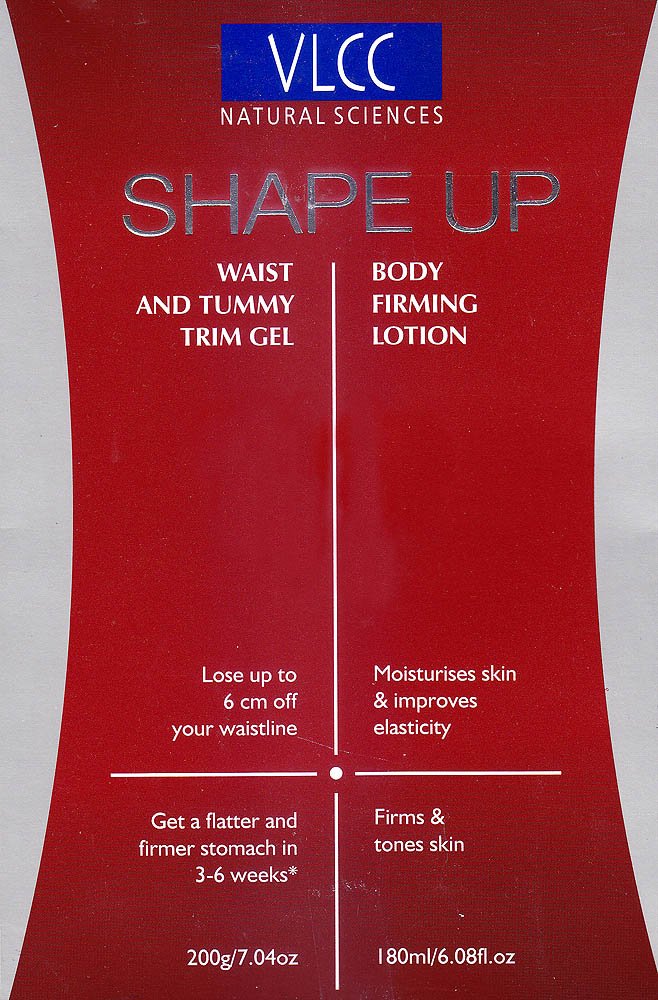 Shape-Up Waist And Tummy Trim Gel Body Firming Lotion - book cover