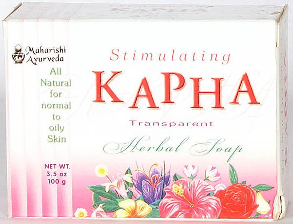 Stimulating Kapha Transparent Herbal Soap - book cover