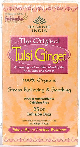 The Original Tulsi Ginger: 25 Infusion Bags - book cover